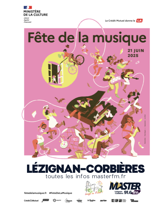 Fête de la musique 2025 Lézignan-Corbières